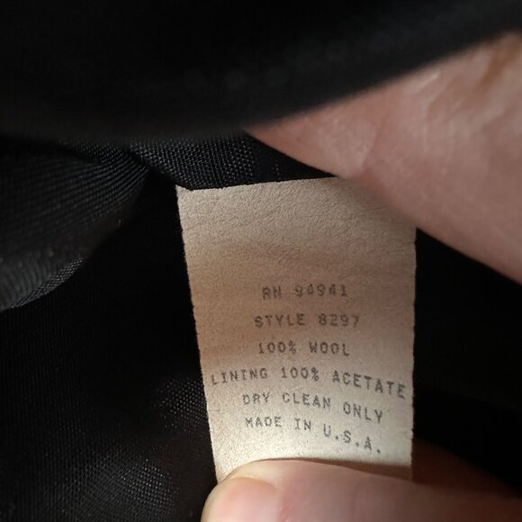 Adolfo Womens Small 100% Wool Blazer Jacket 1-Button Closure Professional Career - Picture 4 of 9